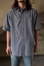 画像1: GAP S/S check BD shirt (1)