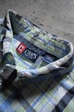 画像11: CHAPS S/S check BD shirt (11)