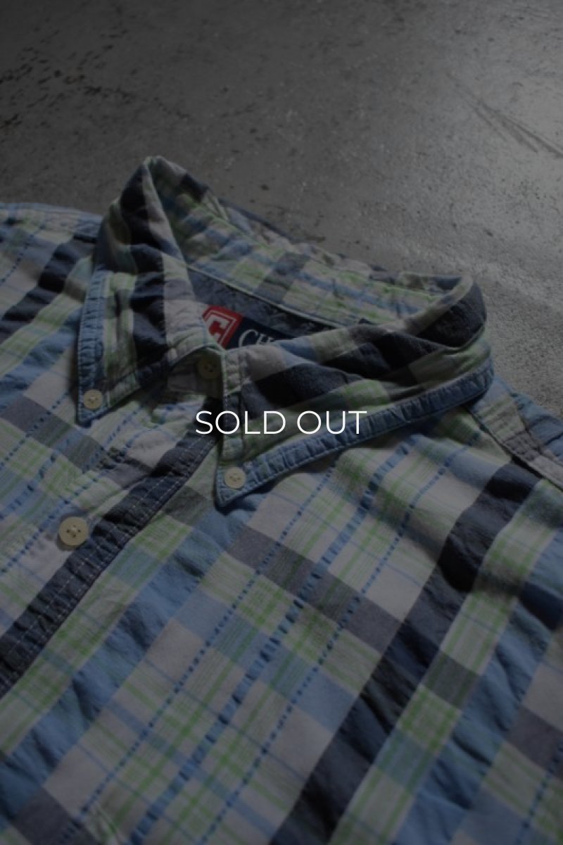 画像10: CHAPS S/S check BD shirt (10)