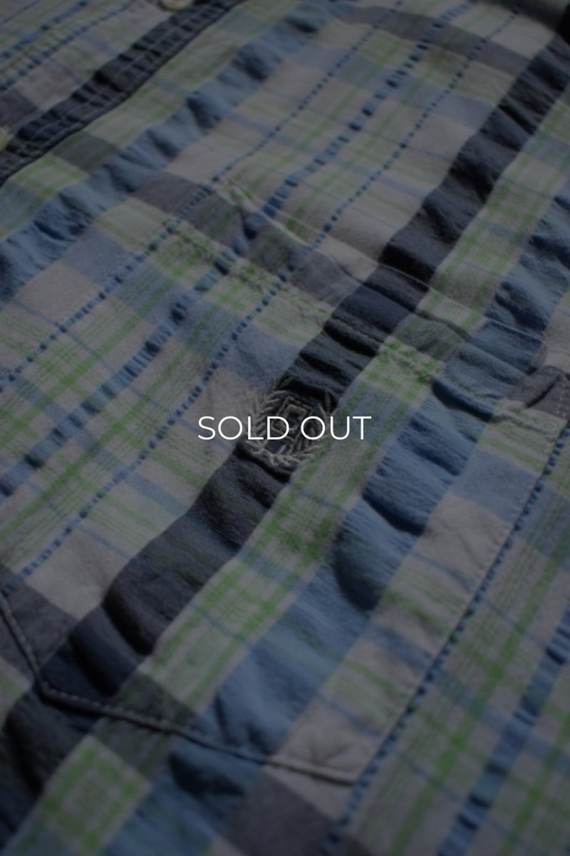 画像9: CHAPS S/S check BD shirt (9)