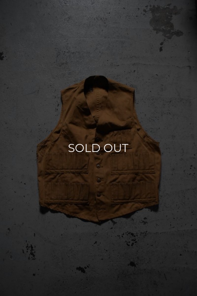 画像1: 30's-40's hunting vest (1)