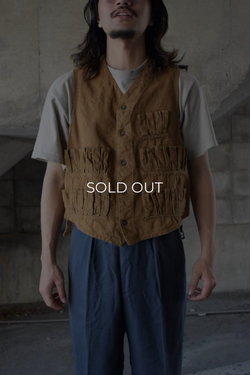 画像7: 30's-40's hunting vest (7)