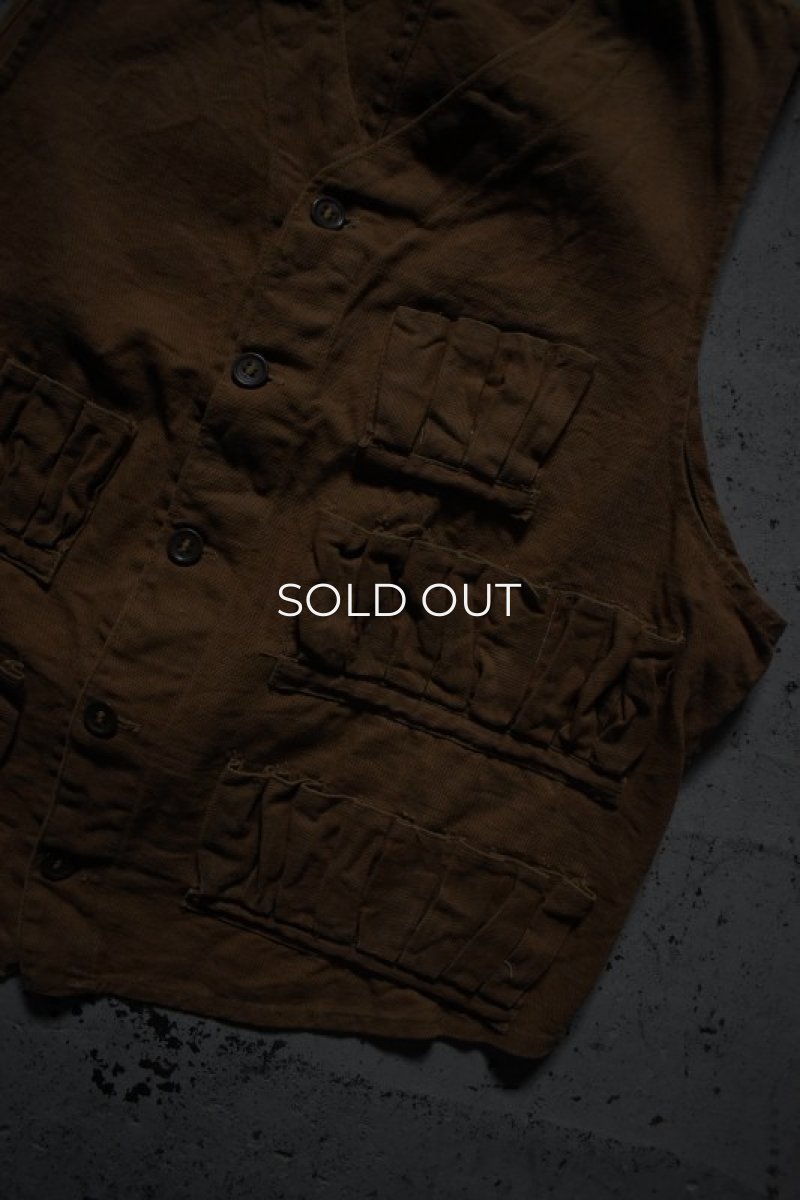 画像4: 30's-40's hunting vest (4)