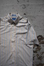画像6: 80's TOWNCRAFT S/S BD stripe shirt (6)