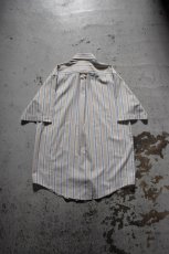 画像14: 80's TOWNCRAFT S/S BD stripe shirt (14)
