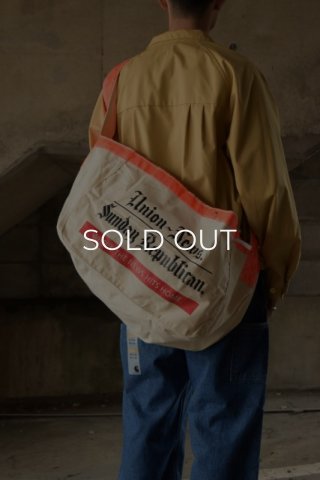バッグ 60s News paper bag dead stock 60s News paper bag dead stock