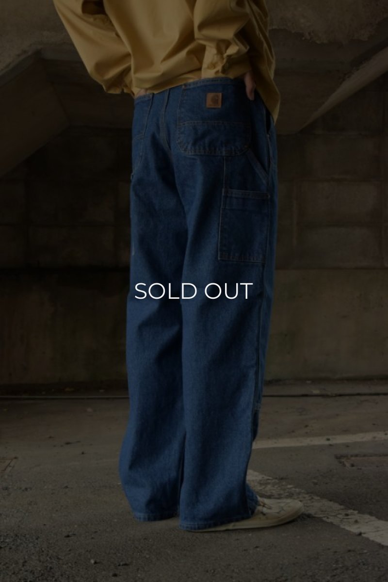 画像3: carhartt Double Front Logger Dungaree  -NEW- (3)