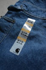 画像12: carhartt Double Front Logger Dungaree  -NEW- (12)