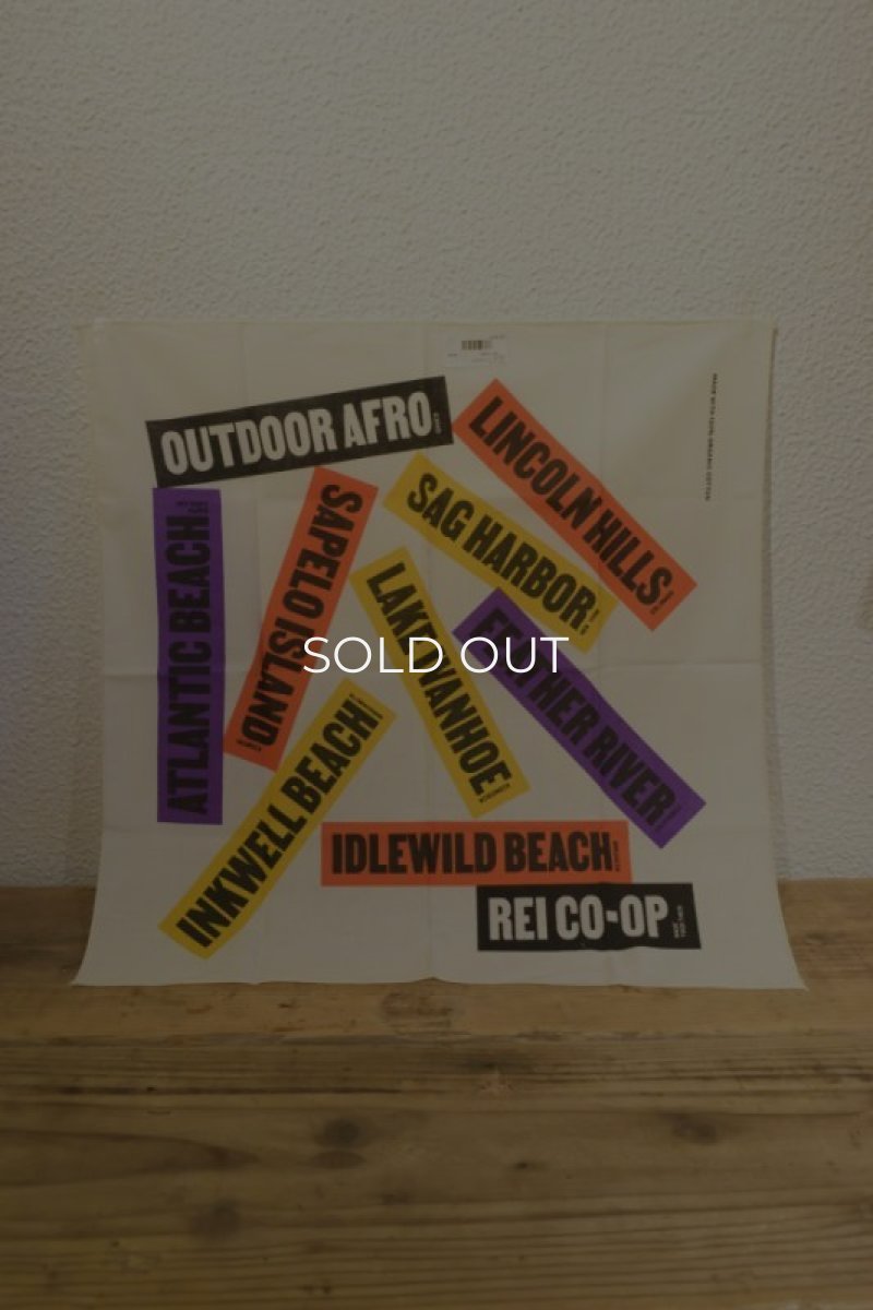 画像3: REI Organic Cotton Bandana -made in USA- (3)