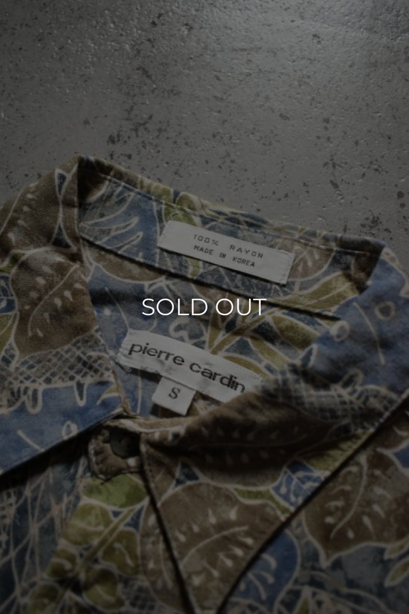 画像10: 80's〜 Pierre Cardin S/S rayon shirt (10)