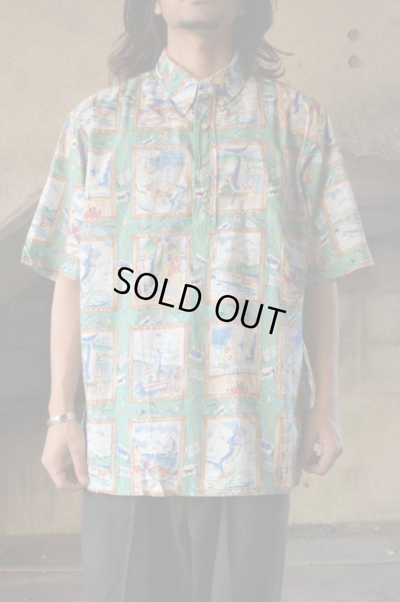 画像1: 90's reyn spooner S/S hawaiian shirt (1)