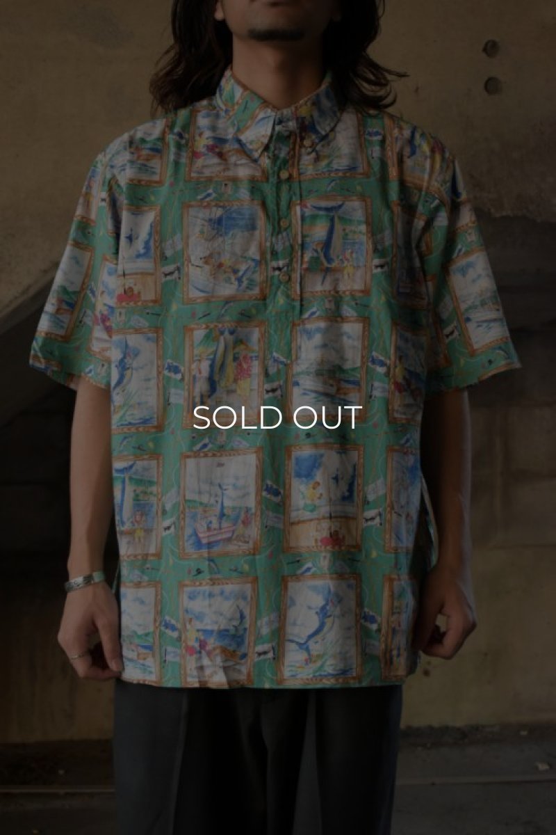 画像1: 90's reyn spooner S/S hawaiian shirt (1)