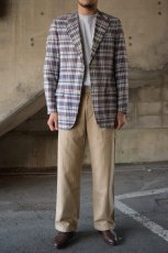 画像4: 80's Brooks Brother madras check tailored jacket (4)