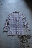 画像16: 70's Garfinckel's madras check tailored jacket (16)