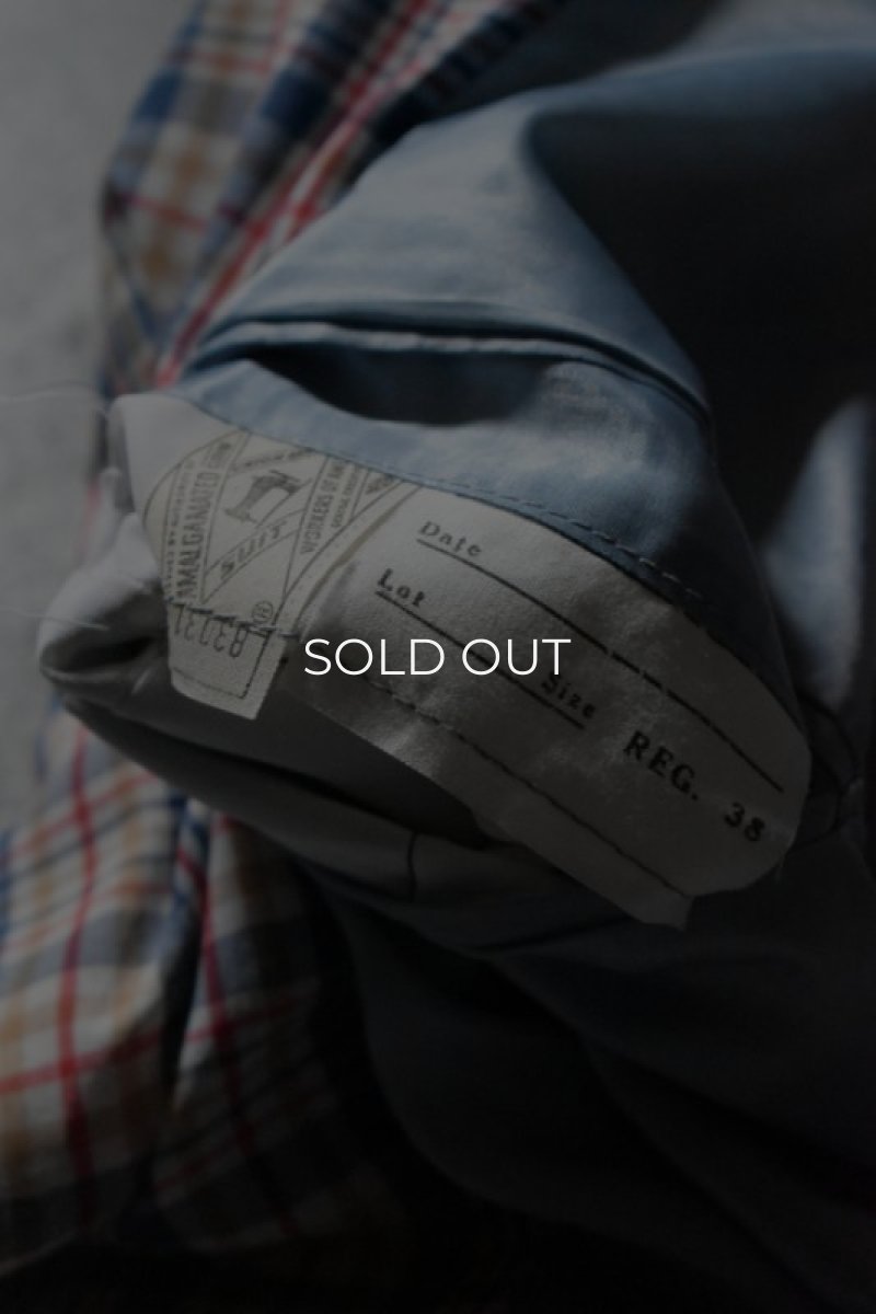 画像15: 70's Garfinckel's madras check tailored jacket (15)