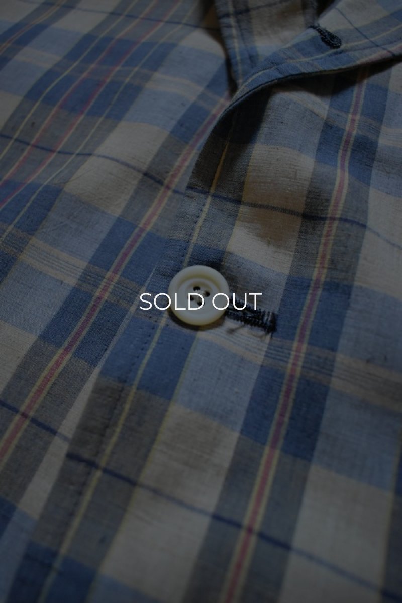 画像10: 60's Bill Winn madras check tailored jacket -DEADSTOCK- (10)