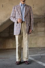 画像4: 70's Garfinckel's madras check tailored jacket (4)