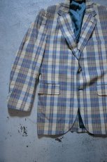 画像7: 60's Bill Winn madras check tailored jacket -DEADSTOCK- (7)