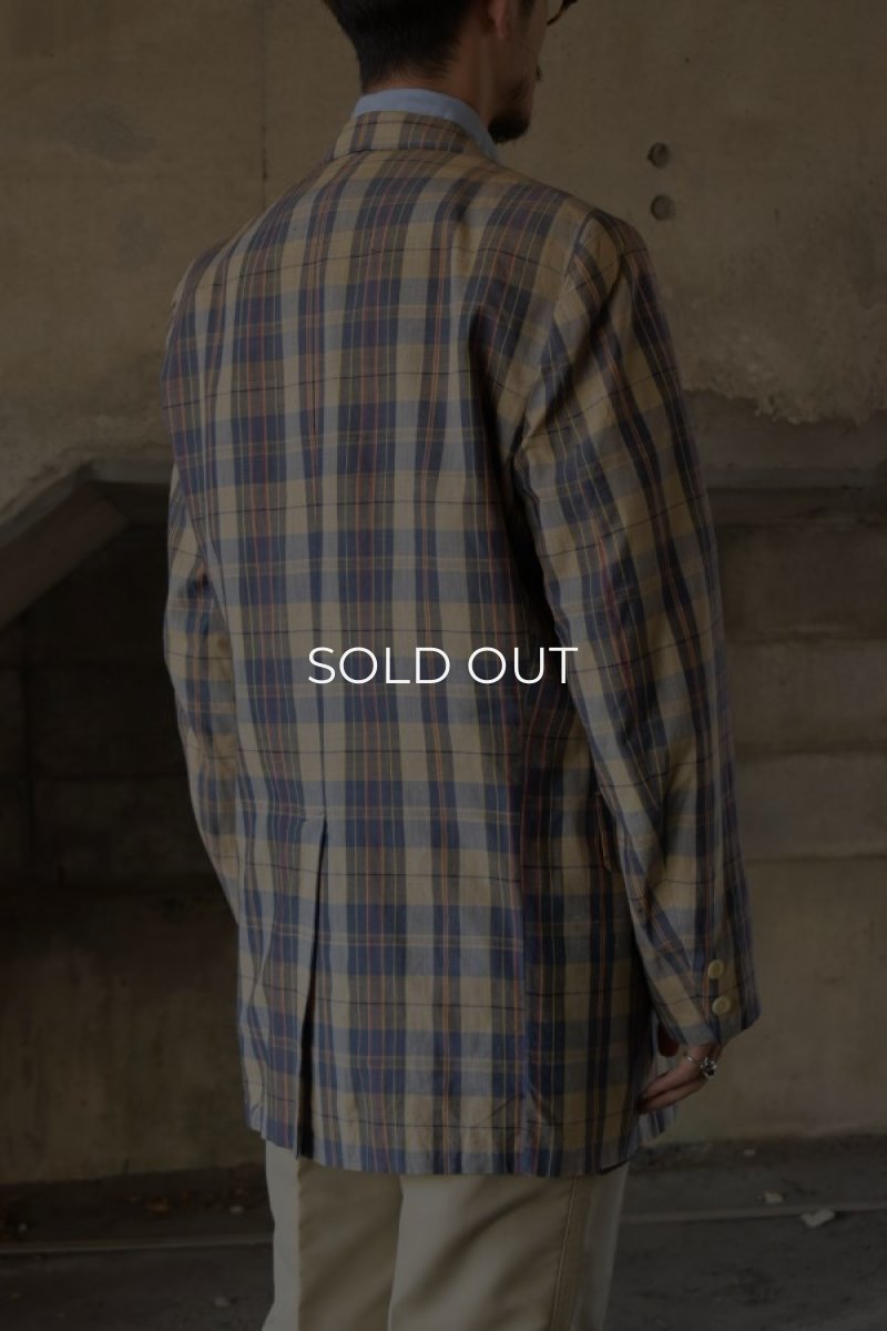 画像3: 60's Bill Winn madras check tailored jacket -DEADSTOCK- (3)