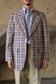 画像1: 70's Garfinckel's madras check tailored jacket (1)
