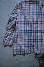 画像18: 70's Garfinckel's madras check tailored jacket (18)