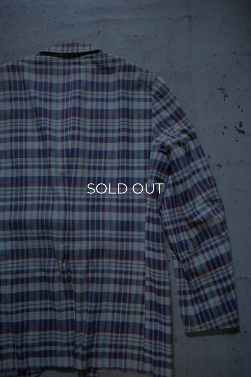 画像16: 80's Brooks Brother madras check tailored jacket (16)