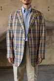 画像1: 60's Bill Winn madras check tailored jacket -DEADSTOCK- (1)