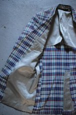 画像13: 80's Brooks Brother madras check tailored jacket (13)