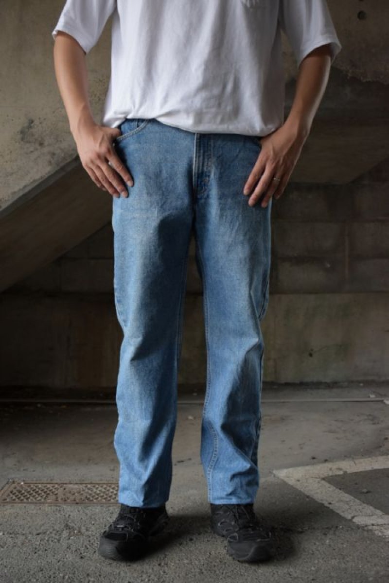 画像1: 90's Levi's 505 denim pants -MADE IN USA- (1)