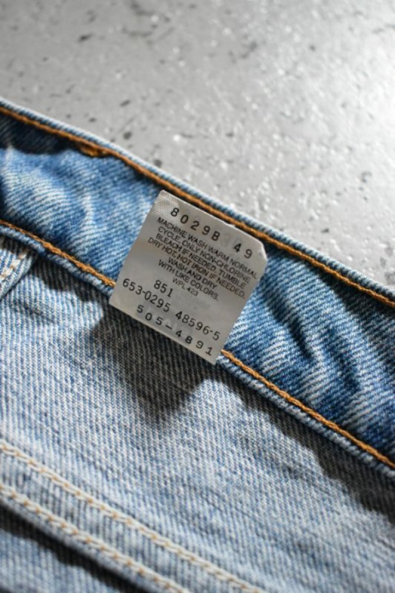 画像14: 90's Levi's 505 denim pants -MADE IN USA- (14)