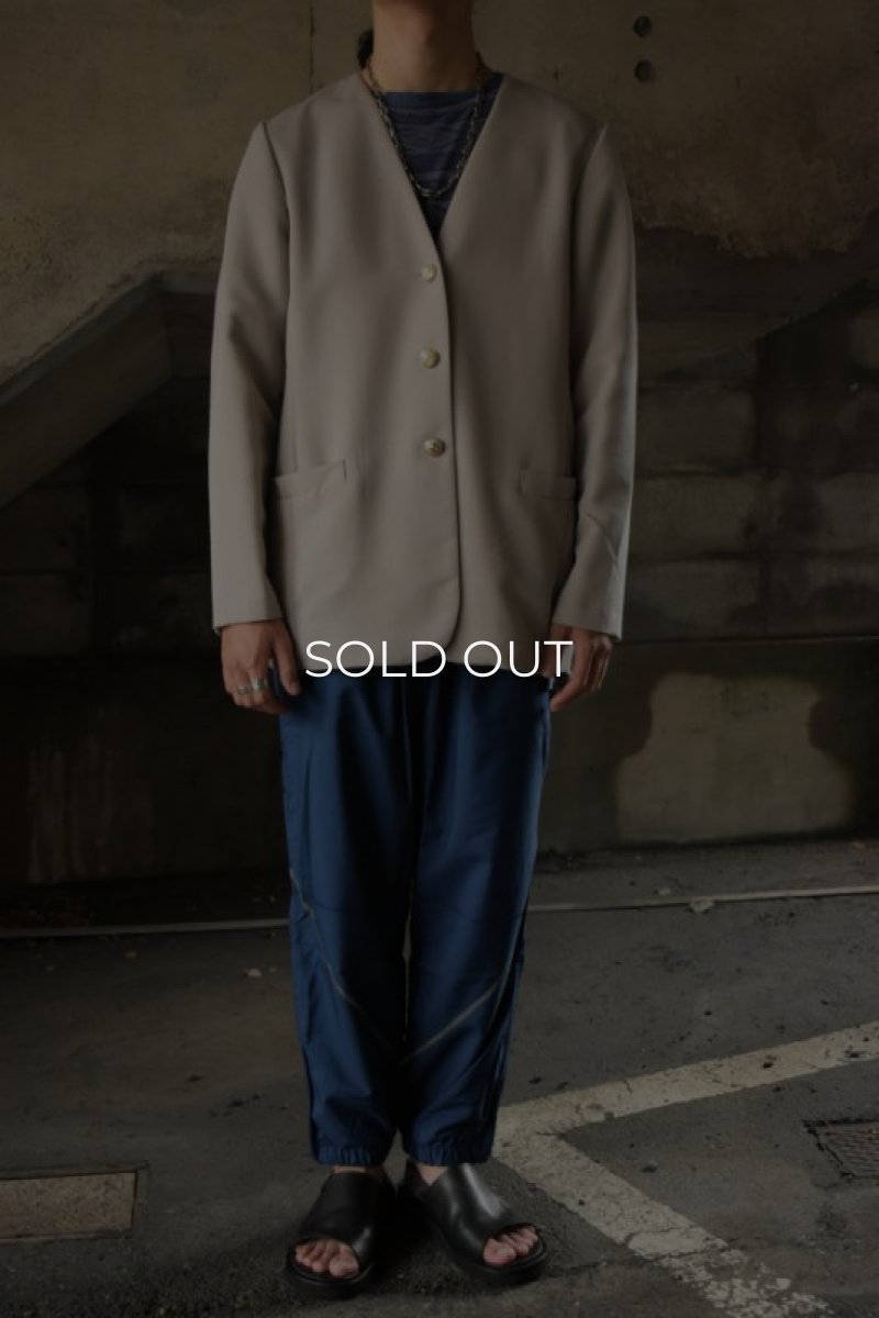 画像4: ALFRED DUNNER no collar easy jacket -made in USA- (4)