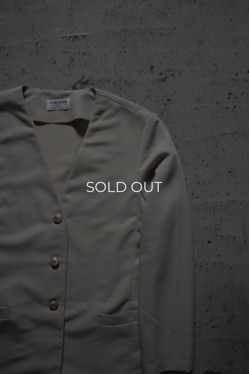 画像6: ALFRED DUNNER no collar easy jacket -made in USA- (6)