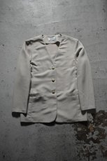 画像5: ALFRED DUNNER no collar easy jacket -made in USA- (5)