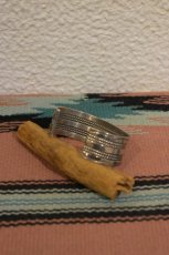 画像2: Indian Jewelry Navajo silver bangle (2)