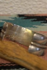 画像4: Indian Jewelry Navajo silver bangle (4)