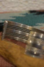 画像4: Indian Jewelry Navajo silver bangle (4)