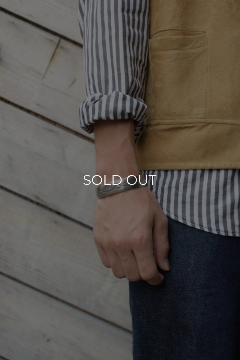 画像5: Indian Jewelry Navajo silver bangle (5)