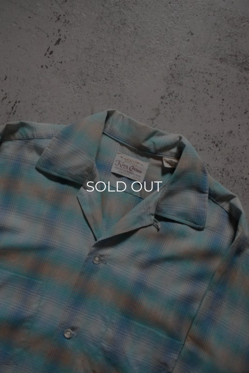 画像8: 60's Arrow L/S check shirt (8)