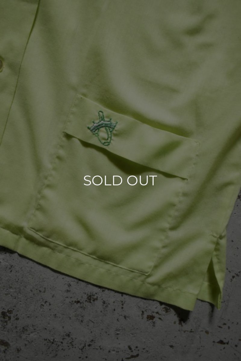 画像13: 60's Hilton S/S bowling shirt (13)