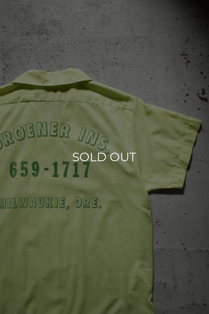 画像18: 60's Hilton S/S bowling shirt (18)