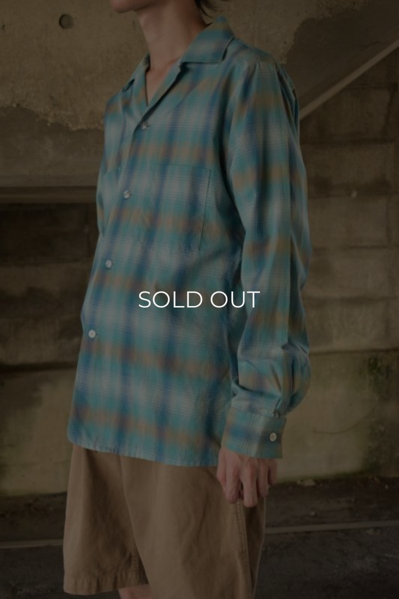 画像2: 60's Arrow L/S check shirt (2)