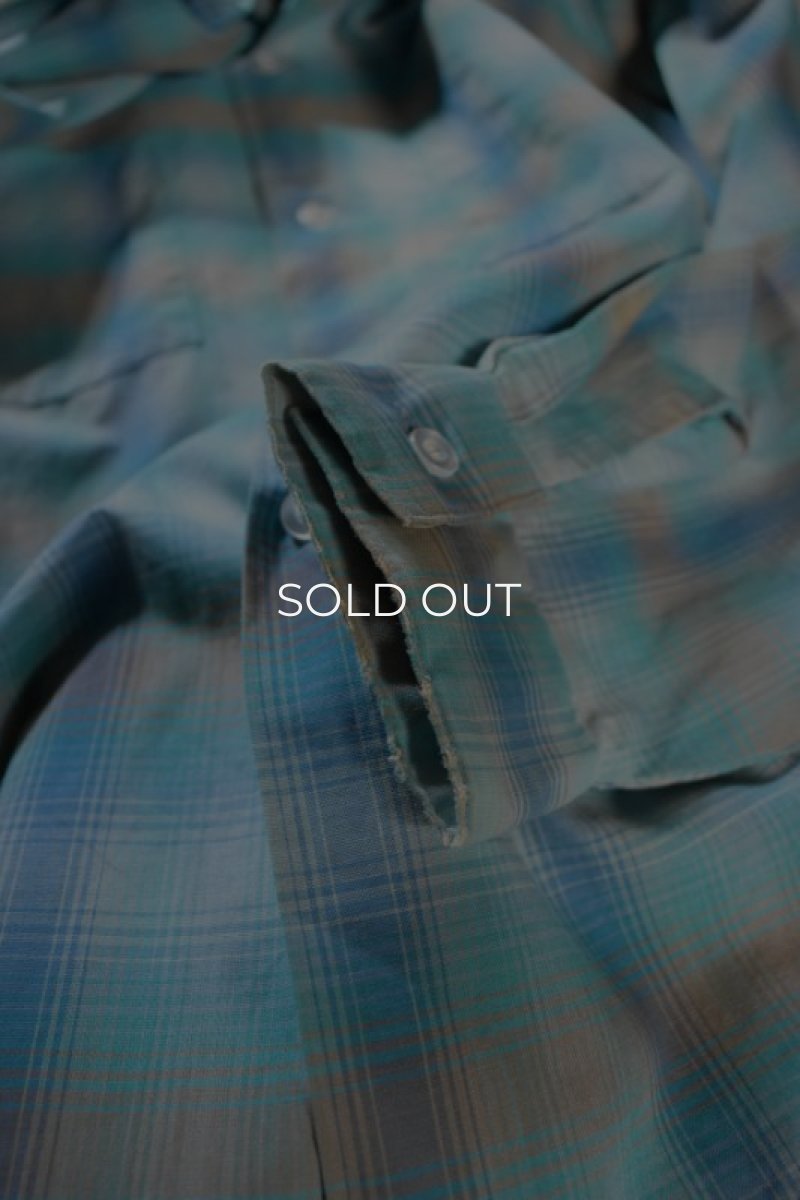 画像17: 60's Arrow L/S check shirt (17)