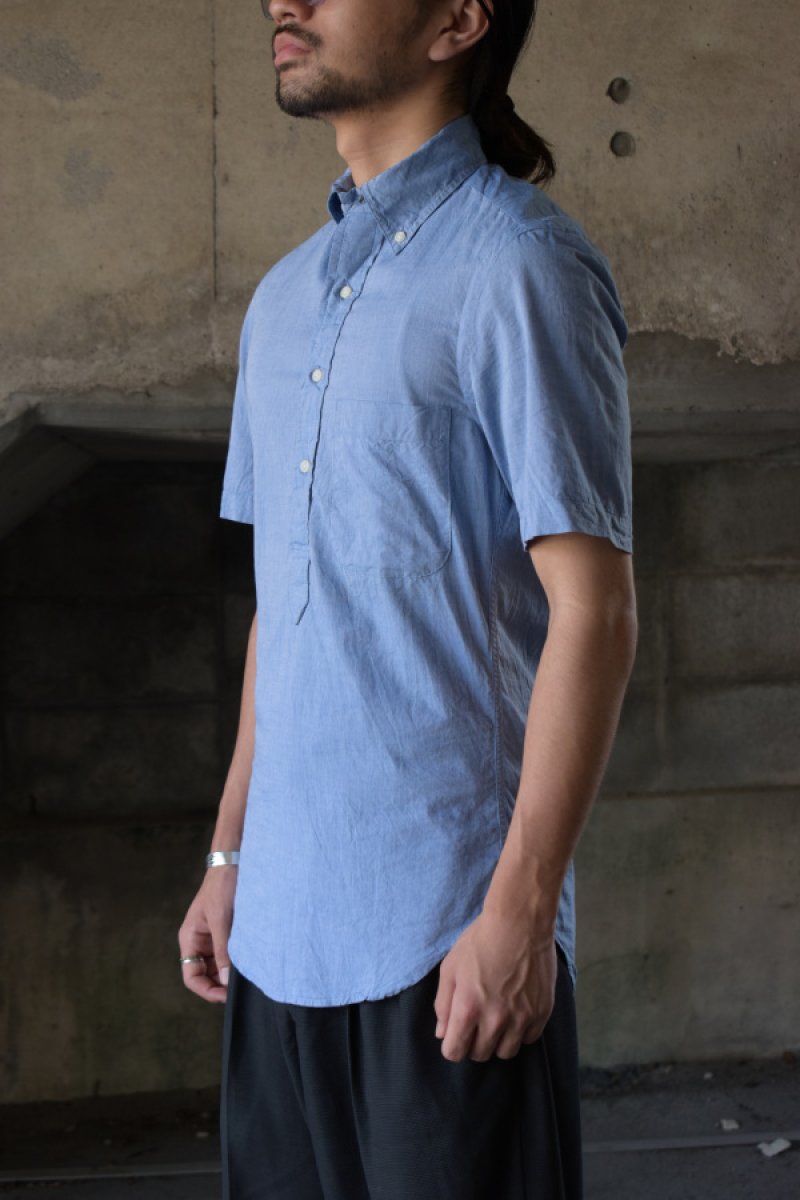 画像2: GITMAN BROS S/S Pull Over Shirt (2)