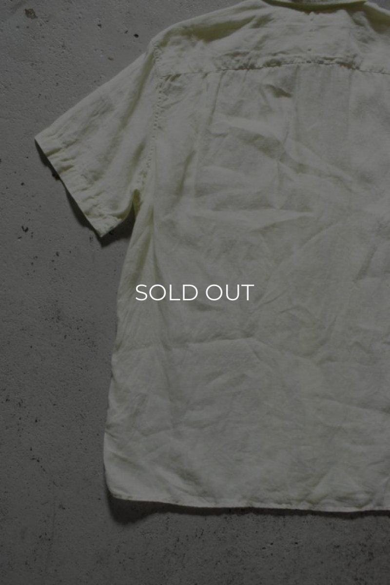 画像17: BANANA REPUBLIC S/S linen shirt (17)