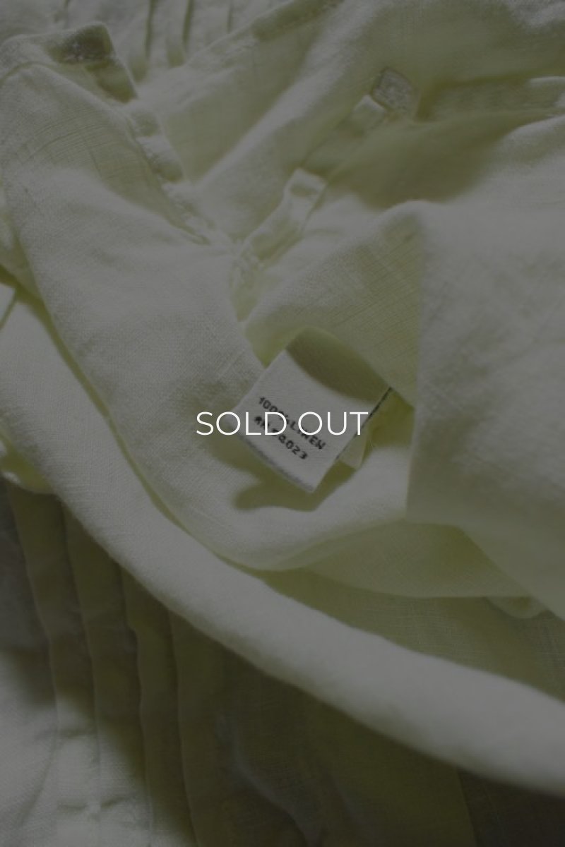 画像14: BANANA REPUBLIC S/S linen shirt (14)