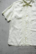 画像7: BANANA REPUBLIC S/S linen shirt (7)