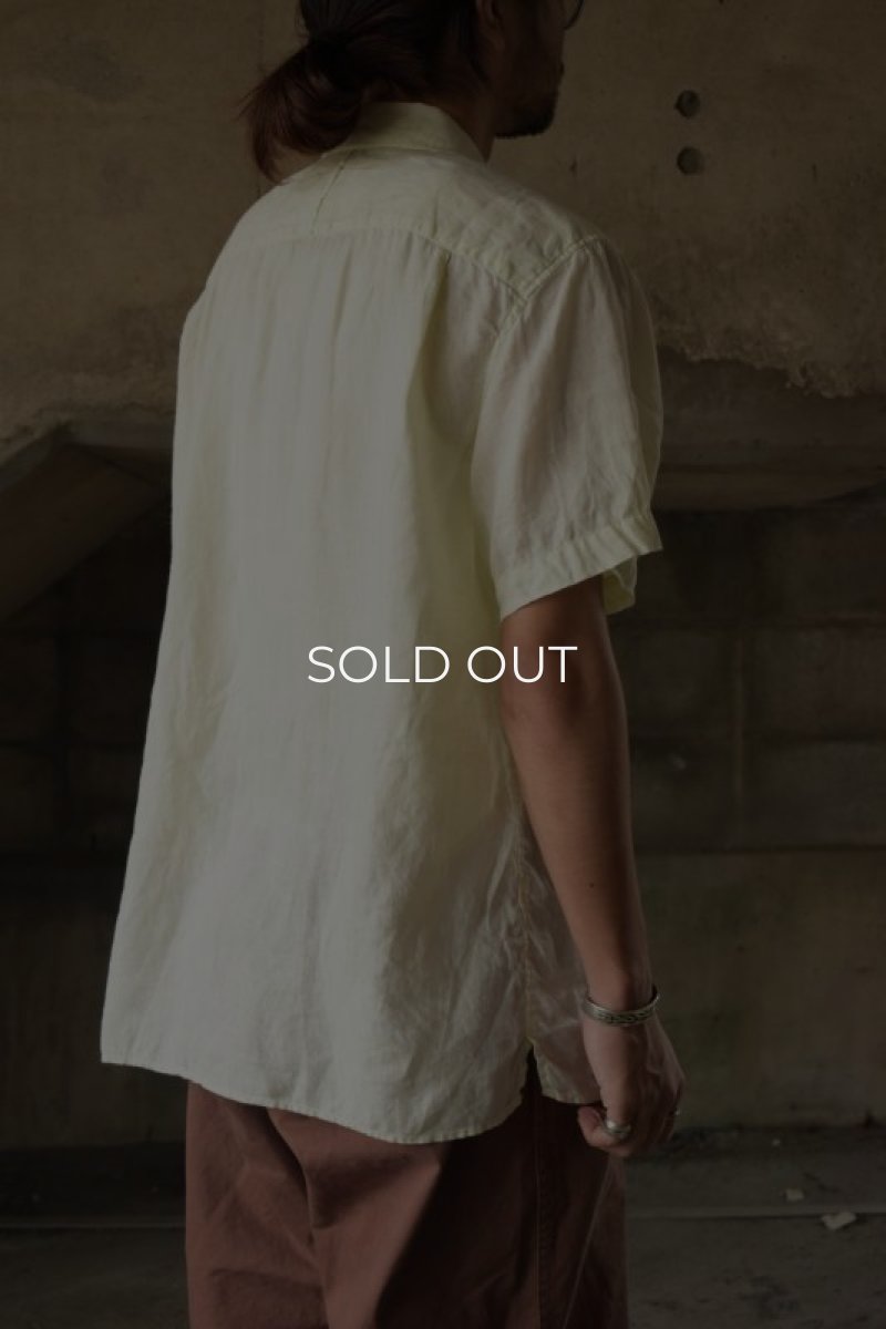 画像3: BANANA REPUBLIC S/S linen shirt (3)