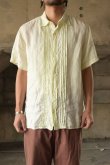 画像1: BANANA REPUBLIC S/S linen shirt (1)