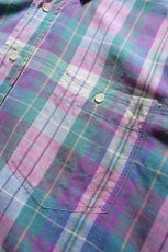 画像13: GITMAN BROS. S/S Madras check shirt -made in USA- (13)