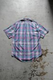 画像15: GITMAN BROS. S/S Madras check shirt -made in USA- (15)